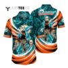 Miami Dolphins Halloween Style Hawaiian Shirt 1