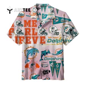 Miami Dolphins Limited Edition Logo Hawaiian Shirt 1
