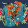 Miami Dolphins Limited Edition Monster Hawaiian Shirt 3
