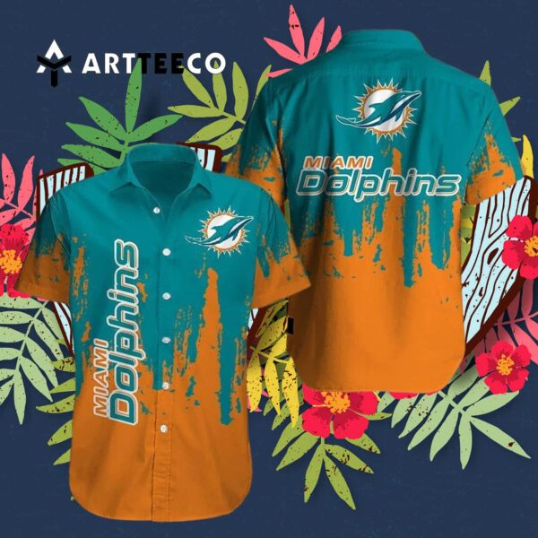 Miami Dolphins Limited Edition V1 Hawaiian Shirt 3