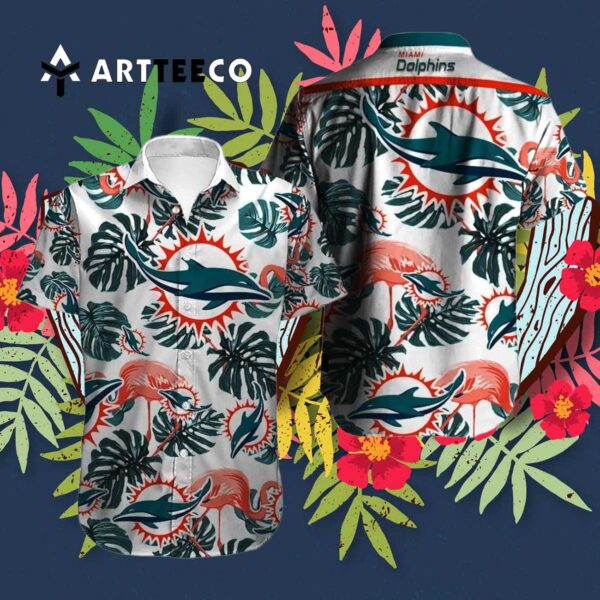 Miami Dolphins Limited Edition V2 Hawaiian Shirt 3