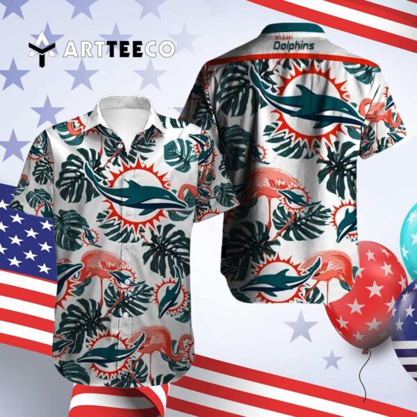 Miami Dolphins Limited Edition V2 Hawaiian Shirt 4