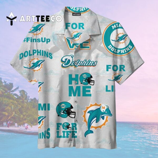 Miami Dolphins Limited Edition V3 Hawaiian Shirt 2