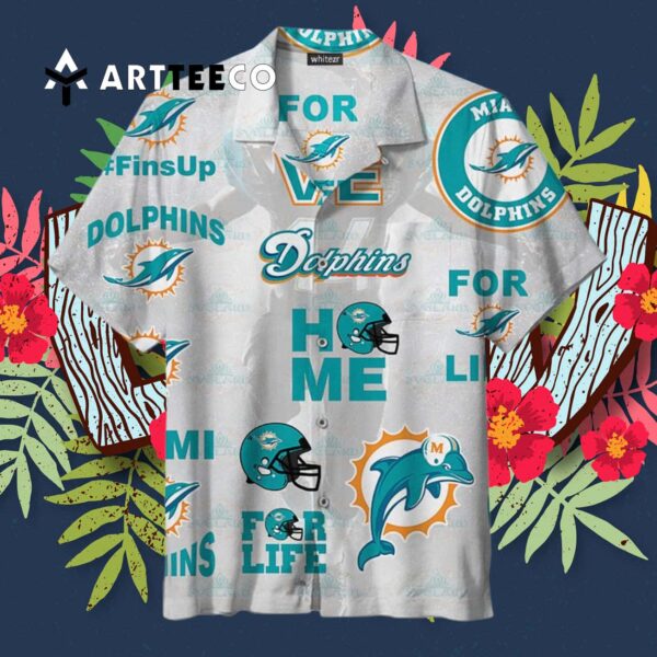 Miami Dolphins Limited Edition V3 Hawaiian Shirt 3