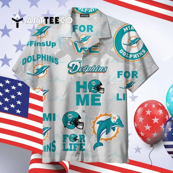 Miami Dolphins Limited Edition V3 Hawaiian Shirt 4
