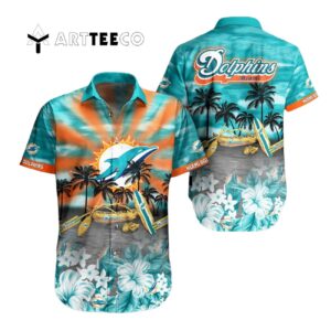 Miami Dolphins Lover New Summer Hawaiian Shirt 1