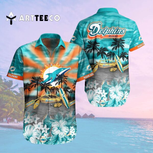 Miami Dolphins Lover New Summer Hawaiian Shirt 2