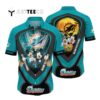 Miami Dolphins Mickey And Minnie Big Moon Hawaiian Shirt 1