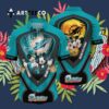 Miami Dolphins Mickey And Minnie Big Moon Hawaiian Shirt 3