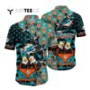 Miami Dolphins Mickey And Minnie Hawaiian Shirt 1
