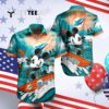 Miami Dolphins Mickey Summer Hawaiian Shirt 4