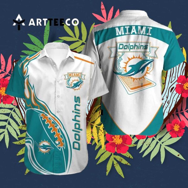 Miami Dolphins New Design V2 Hawaiian Shirt 3