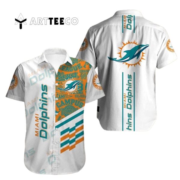 Miami Dolphins New Design V3 Hawaiian Shirt 1