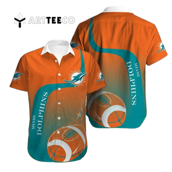 Miami Dolphins New Design V4 Hawaiian Shirt 1
