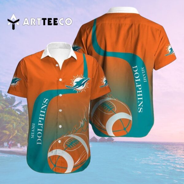 Miami Dolphins New Design V4 Hawaiian Shirt 2