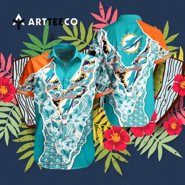 Miami Dolphins New Top Trending Hawaiian Shirt 3