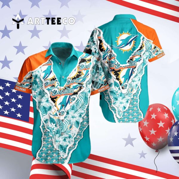 Miami Dolphins New Top Trending Hawaiian Shirt 4
