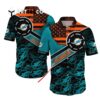 Miami Dolphins Personalized America Flag Hawaiian Shirt 1