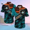 Miami Dolphins Personalized America Flag Hawaiian Shirt 2
