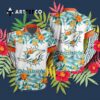 Miami Dolphins Special Floral Tropical Team Hawaiian Shirt 3