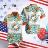 Miami Dolphins Special Floral Tropical Team Hawaiian Shirt 4