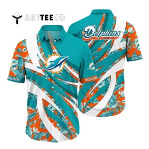 Miami Dolphins Style 2025 Hawaiian Shirt 1