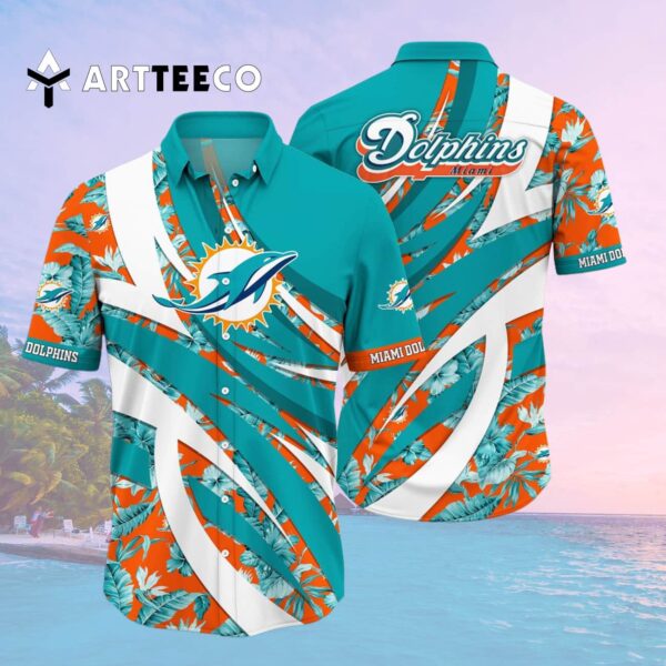 Miami Dolphins Style 2025 Hawaiian Shirt 2