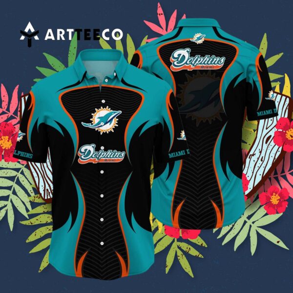 Miami Dolphins Style Hot V2 Hawaiian Shirt 3