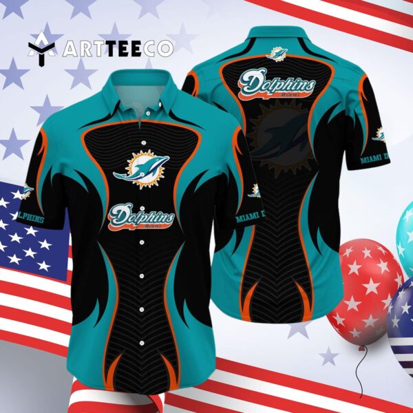 Miami Dolphins Style Hot V2 Hawaiian Shirt 4