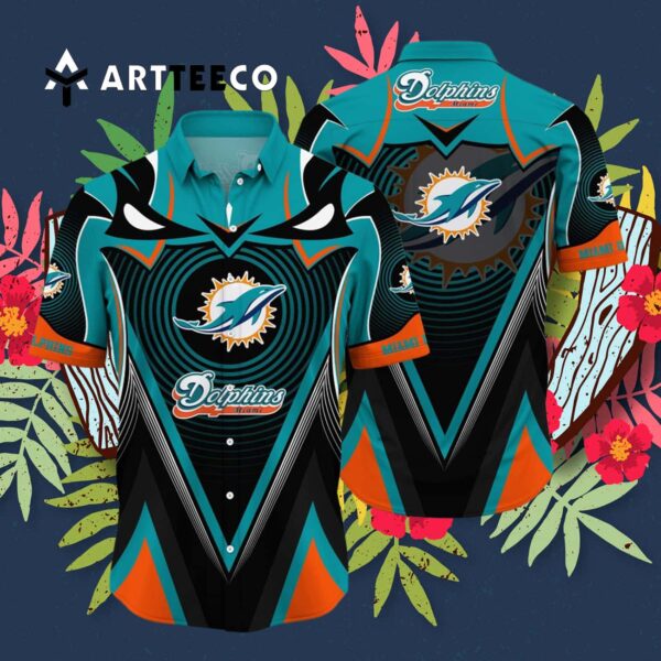 Miami Dolphins Style Hot V3 Hawaiian Shirt 3