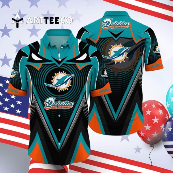 Miami Dolphins Style Hot V3 Hawaiian Shirt 4