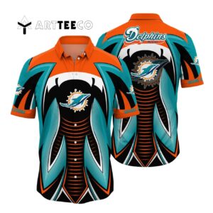 Miami Dolphins Style Hot V4 Hawaiian Shirt 1
