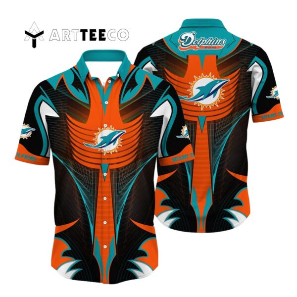 Miami Dolphins Style Hot V5 Hawaiian Shirt 1