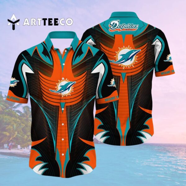 Miami Dolphins Style Hot V5 Hawaiian Shirt 2