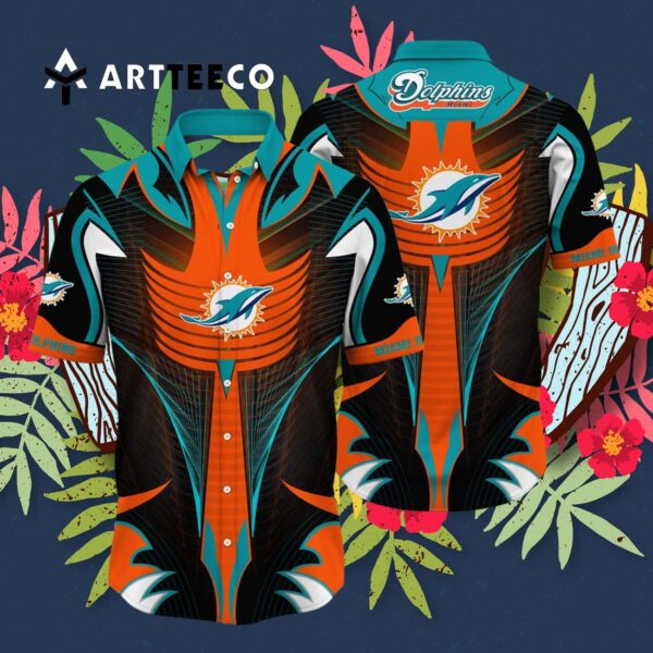 Miami Dolphins Style Hot V5 Hawaiian Shirt 3