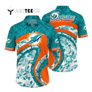 Miami Dolphins Style Hot V9 Hawaiian Shirt 1