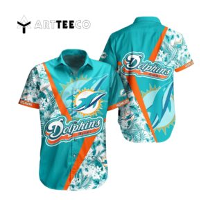 Miami Dolphins Style Summer Hawaiian Shirt 1