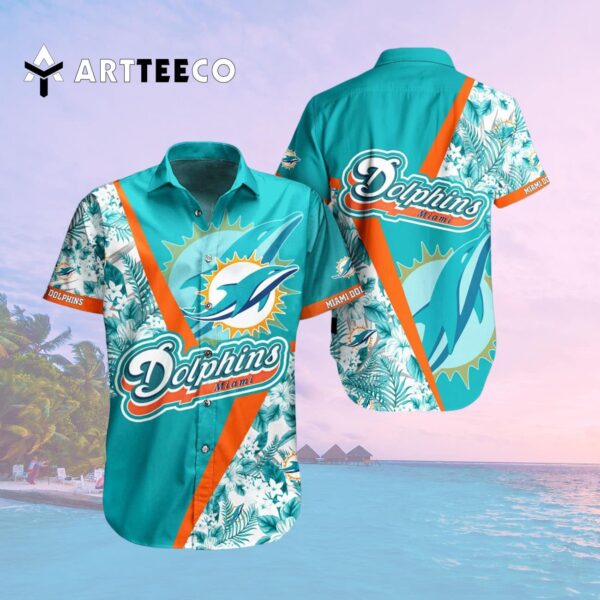 Miami Dolphins Style Summer Hawaiian Shirt 2