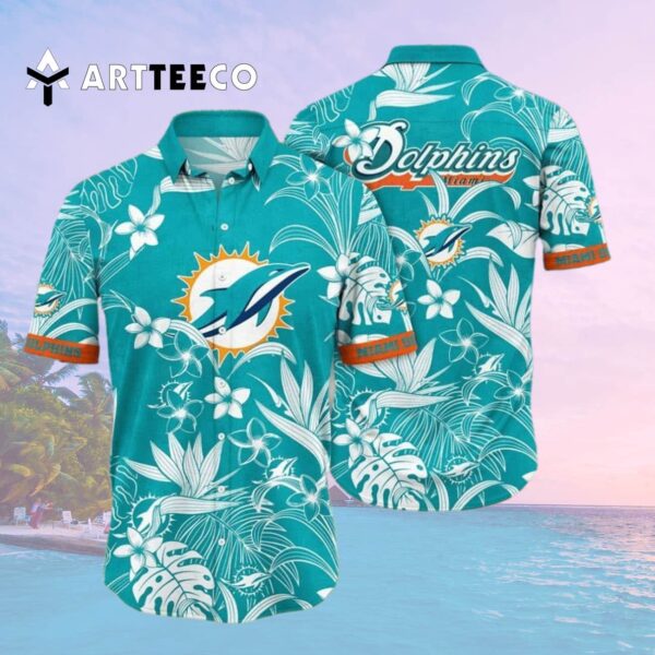 Miami Dolphins Summer Gift For Friend Hawaiian Shirt 2