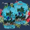 Miami Dolphins Tropical Graphic Hawaiian Shirt 3