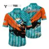 Miami Dolphins Us Flag Vintage Hawaiian Shirt 1