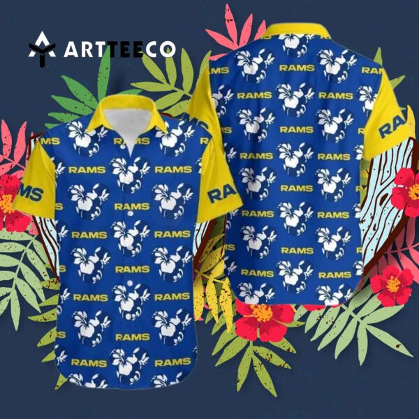 Mickey And Flowers Hawaiian Shirt 3