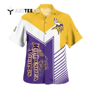 Minnesota Vikings Aloha Best For Fans Beach Hawaiian Shirt 1