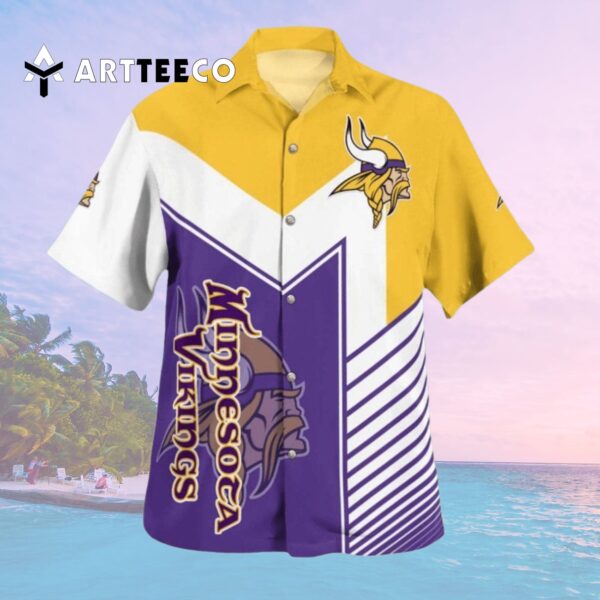 Minnesota Vikings Aloha Best For Fans Beach Hawaiian Shirt 2