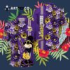 Minnesota Vikings Aloha Mick Pattern Hawaiian Shirt 3