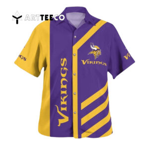 Minnesota Vikings Best For Fans Beach Hawaiian Shirt 1