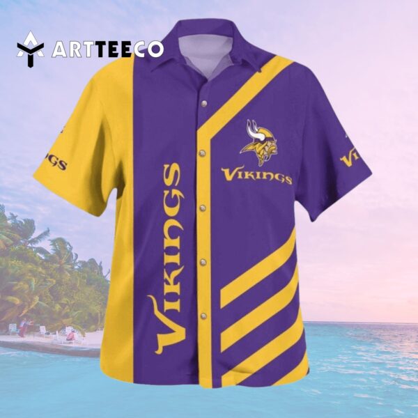Minnesota Vikings Best For Fans Beach Hawaiian Shirt 2