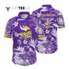 Minnesota Vikings Floral Full Print Unisex Hawaiian Shirt 1