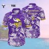 Minnesota Vikings Floral Full Print Unisex Hawaiian Shirt 2