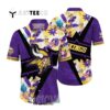 Minnesota Vikings Floral Full Print Unisex V2 Hawaiian Shirt 1